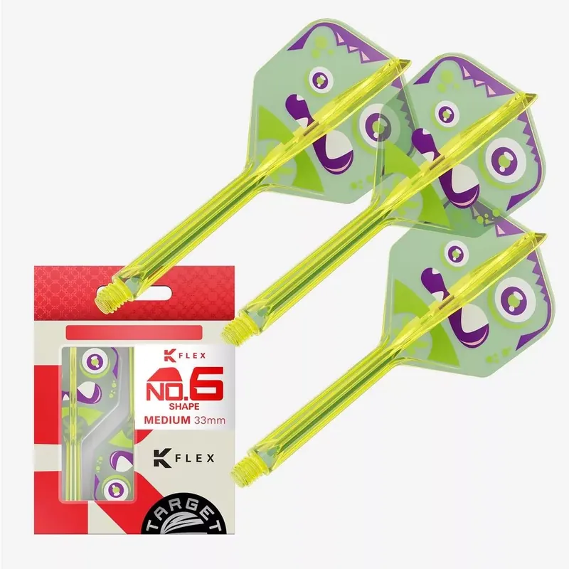 Must-Have Target Japan K-Flex Motomu Sakai XENO integrované letky No6 a dlouhé násadky na šipky