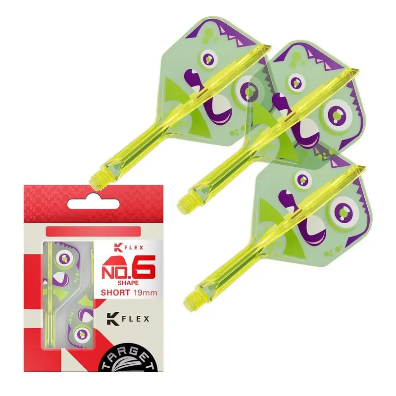 Target Japan K-Flex Motomu Sakai XENO integrované letky No6 a krátké násadky na šipky Expresní Doručení