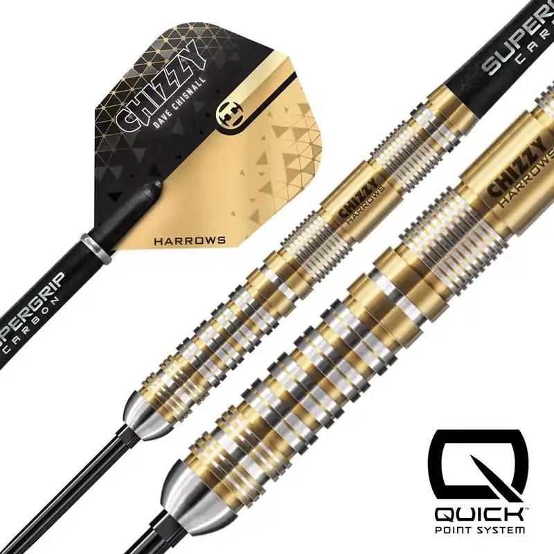 Šipky steel Harrows Chizzy Series 2 21g QP 90% wolfram Akční Cena