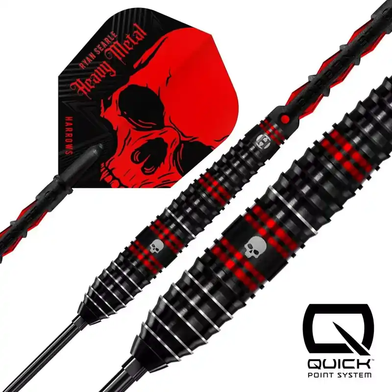 Šipky steel Harrows Ryan Searle Series 1 24g QP 90% wolfram Nejlepší Volba