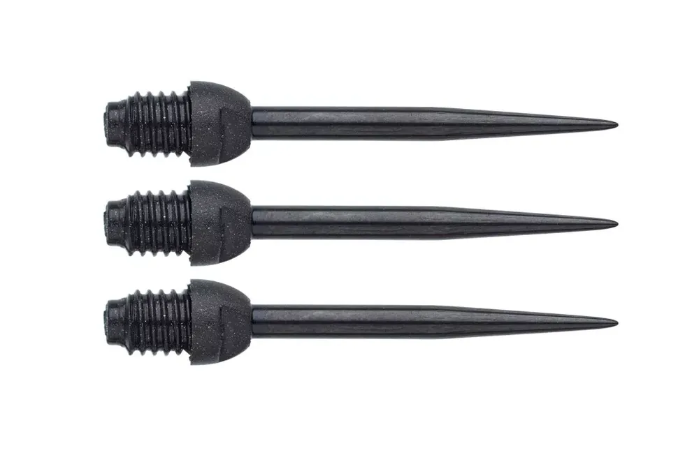Konverzní hroty k soft šipkám NODOR Carbon 2BA závit 28mm 3ks Dokud Zásoby Vydrží