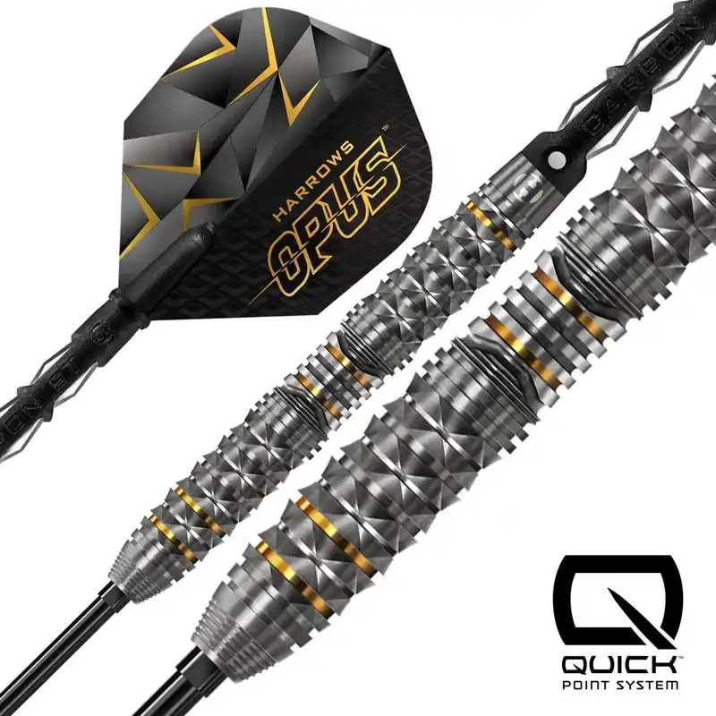 Aktuální Šipky steel Harrows Opus 22g QP 90% wolfram