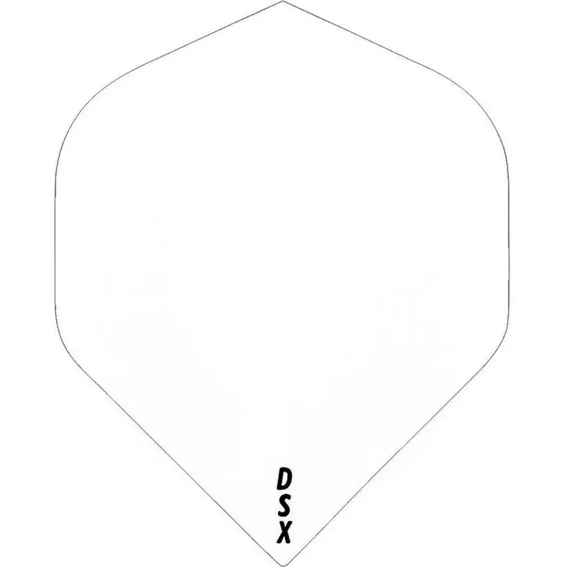 Akce Letky na šipky Designa DSX100 bílé No2 100 mikronové