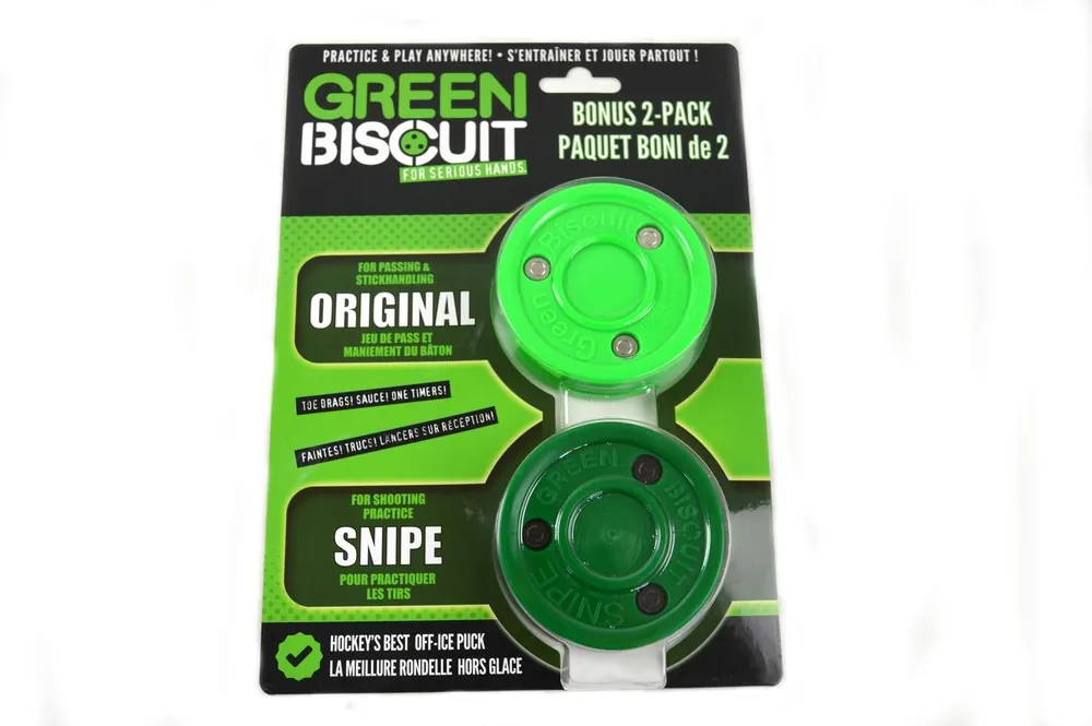 Originální Puk Green Biscuit Bonus 2-Pack