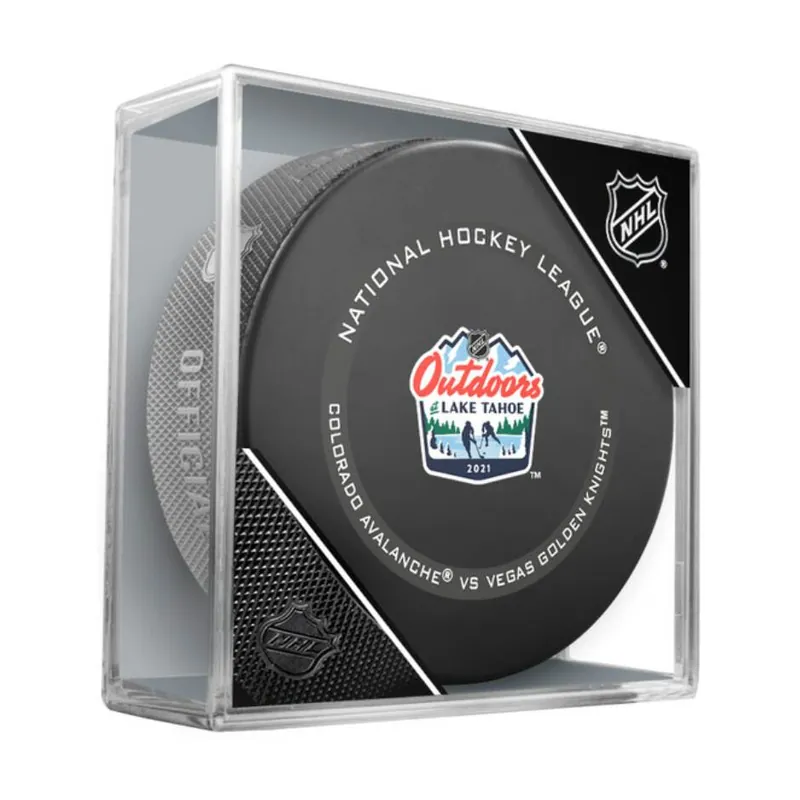 Fanouškovský puk NHL Lake Tahoe Official Game Puck (1ks) Akční Nabídka