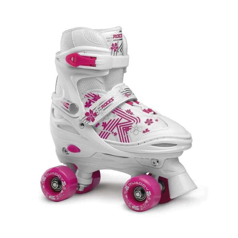 Vrácení Zdarma Dětské kolečkové brusle Roces Quaddy 3.0 Girl