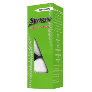 Odeslání Ihned SRIXON Soft Feel 13 golfové míčky (3 ks)