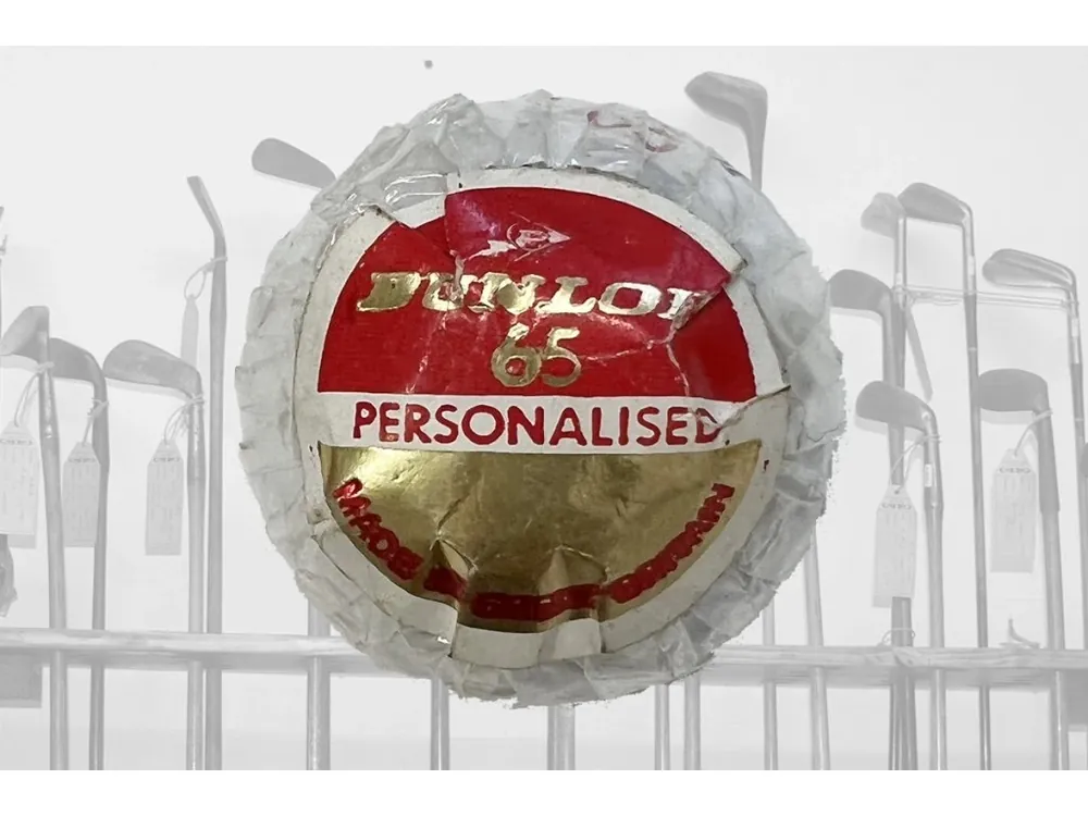 Dunlop 65 č. 1 zabalený v průhledné folii personalised Značkový