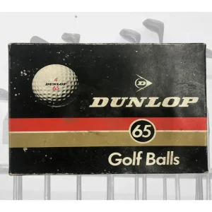 Super Cena Dunlop 65 (černý nápis) krabička 12ks originál zabaleno (míčky v černé folii)