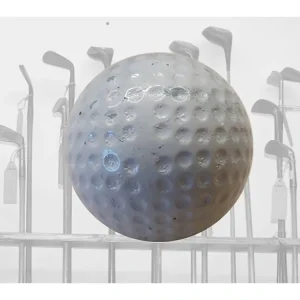 Historický golfový míček Cenová Bomba