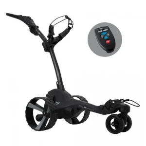 Super Cena MGI Zip Navigator elektrický golfový vozík černý + Golfová samolepka černá