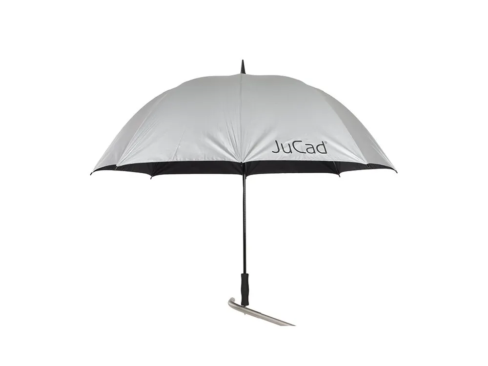 Víkendová Akce JUCAD UMBRELLA stříbrný + Golfová samolepka černá