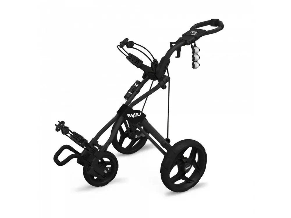 CLICGEAR Rovic RV3J dětský vozík šedo-černý + Golfová samolepka černá Kup Teď
