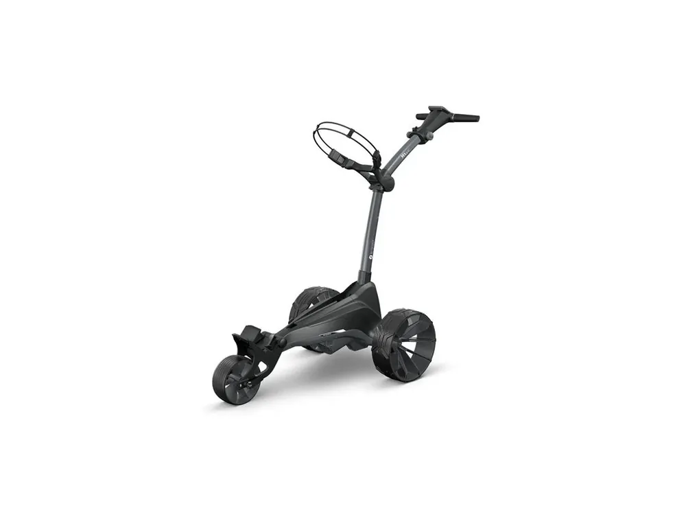 MOTOCADDY NEW M1 DHC elektrický golfový vozík + Golfová samolepka černá Expresní Doručení