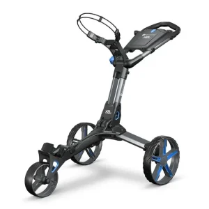 MOTOCADDY QB2 golfový vozík černo-modrý + Golfová samolepka černá Vysoce Kvalitní