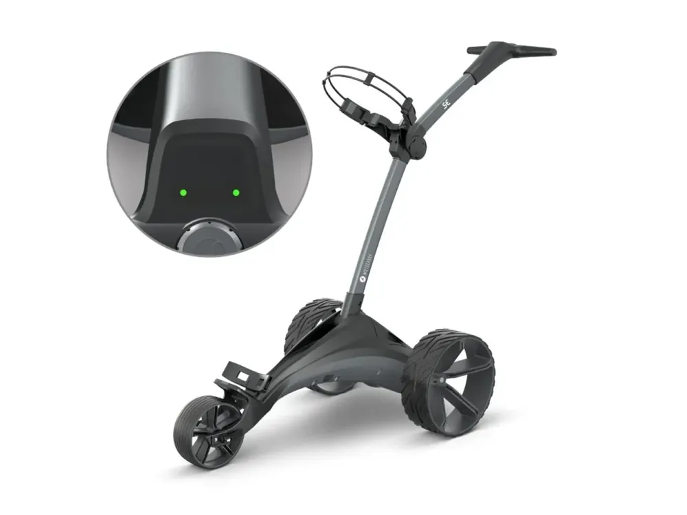 Pouze Dnes MOTOCADDY SE elektrický golfový vozík + Kniha Tiger Woods