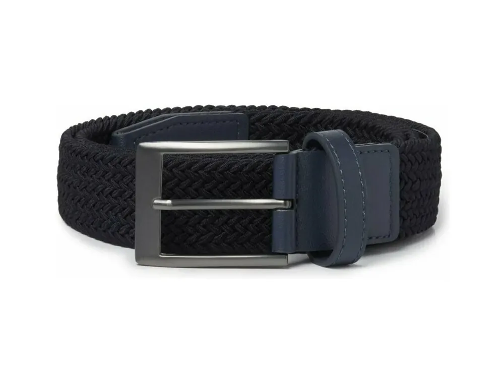 CALLAWAY Solid Braided pánský pásek černý Originální