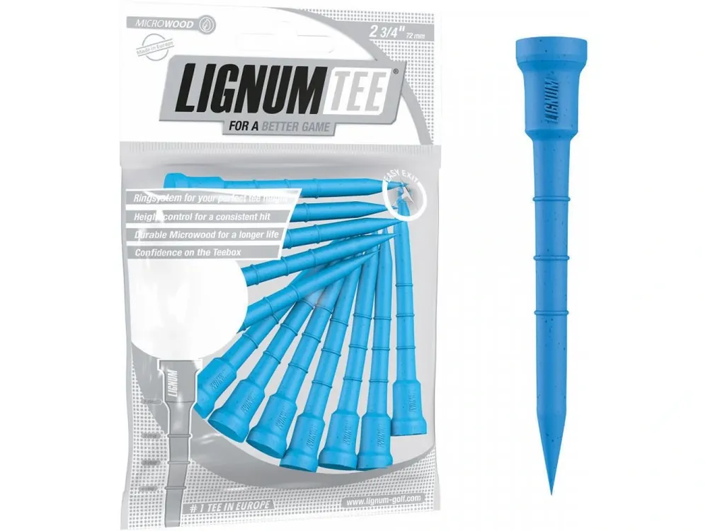 LIGNUM golfová týčka 72 mm (12 ks) - modrá Horká Nabídka