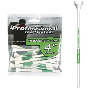 PRIDE PROFESSIONAL dřevěná golfová týčka 101 mm (12 ks) Sleva