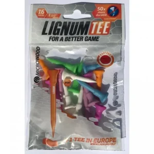 LIGNUM golfová týčka z lisovaných pilin 38 mm (16 ks) - mix barev Pouze Dnes