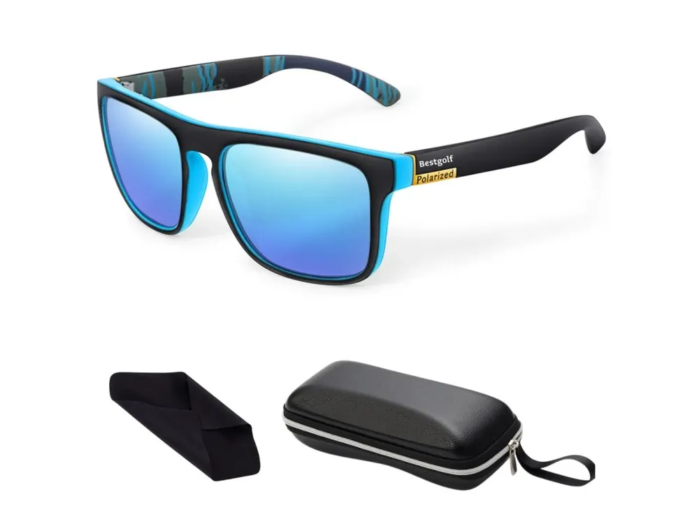 Hit Sezóny Sluneční brýle Bestgolf Polarized modré + příslušenství