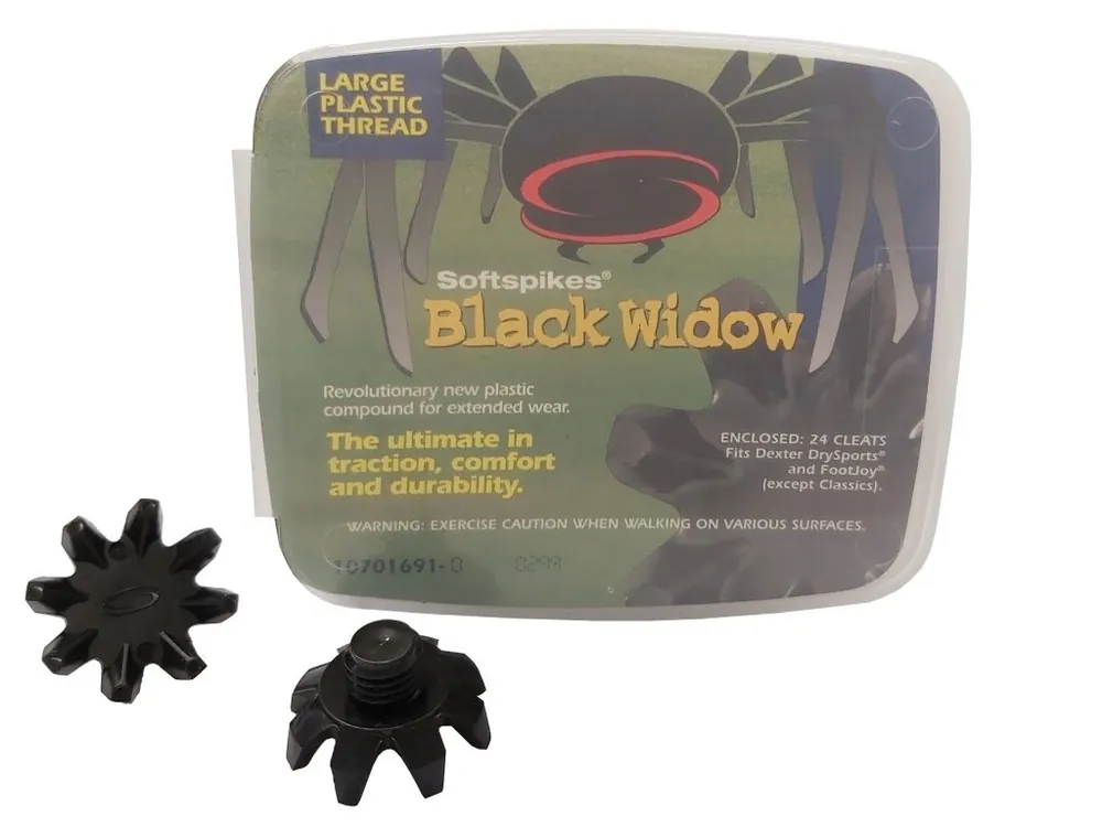 Oblíbený SOFTSPIKES Black Widow golfové spiky - 24 ks