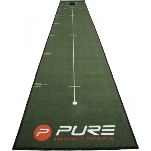 Nízká Cena PURE 2 Improve patovací koberec 400 x 66 cm + Golfová samolepka černá