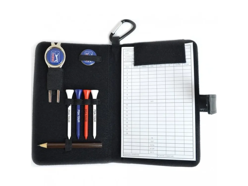 PGA Golf Accessories Organiser - kožený organizér Autentický