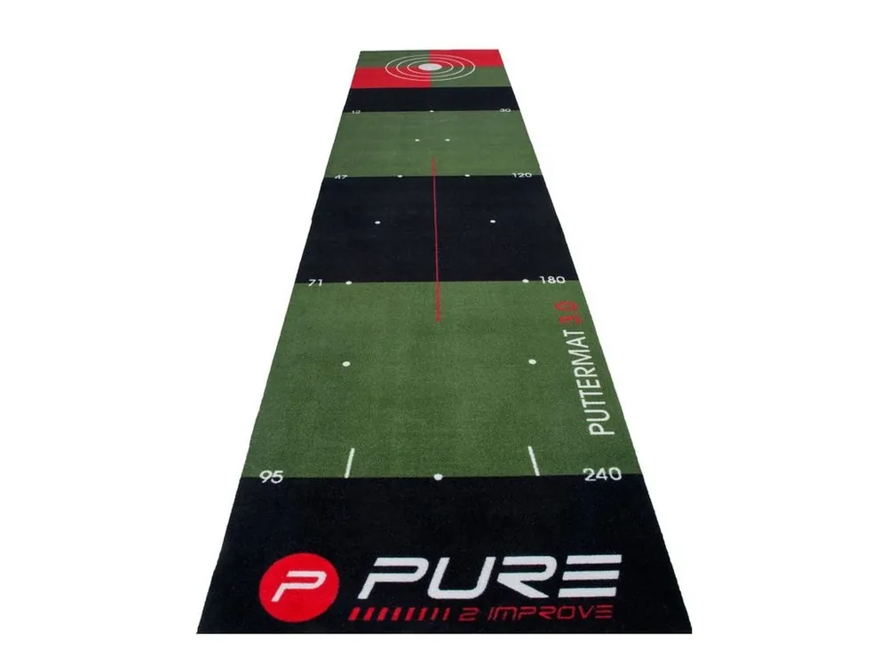 PURE 2 Improve patovací koberec 300 x 65 cm + Golfová samolepka černá Nakupujte Hned