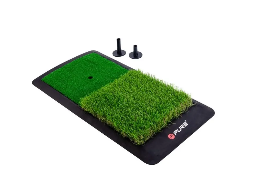 Nejlepší Volba PURE 2 Improve odpalovací podložka 60 x 31 cm + Golfová samolepka černá