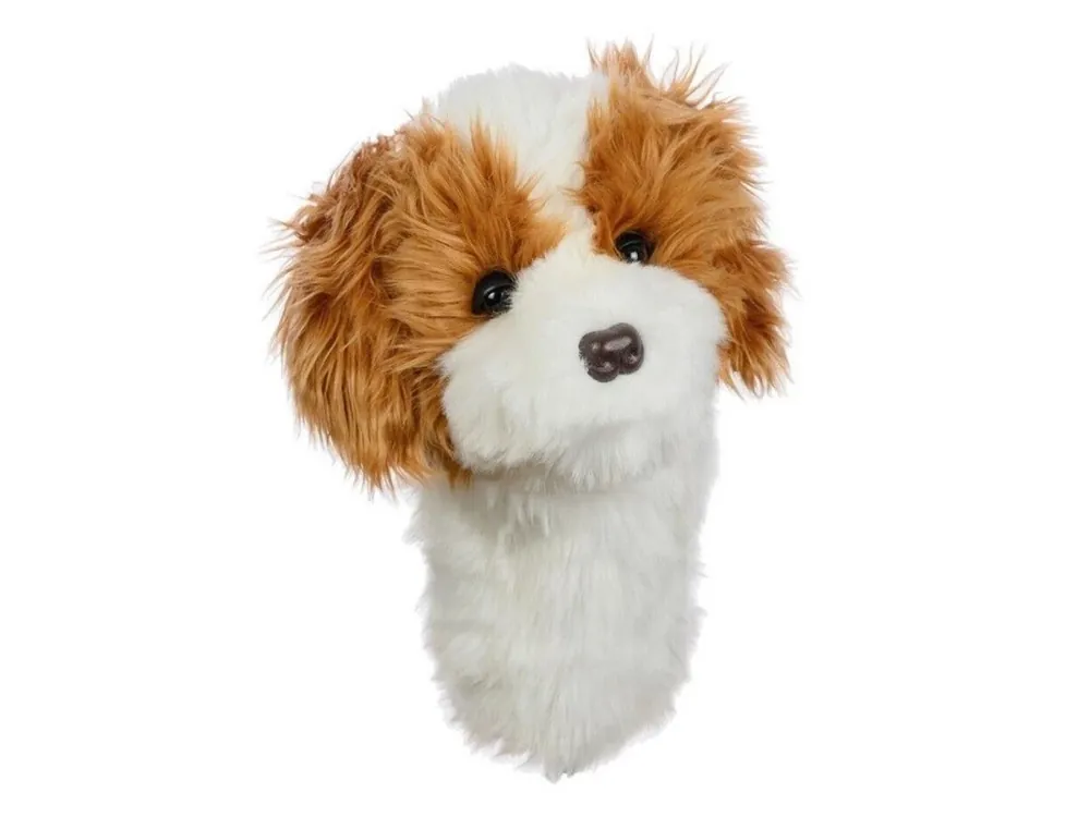 Daphnes headcover Cavapoo + Golfová samolepka černá Bezpečná Platba