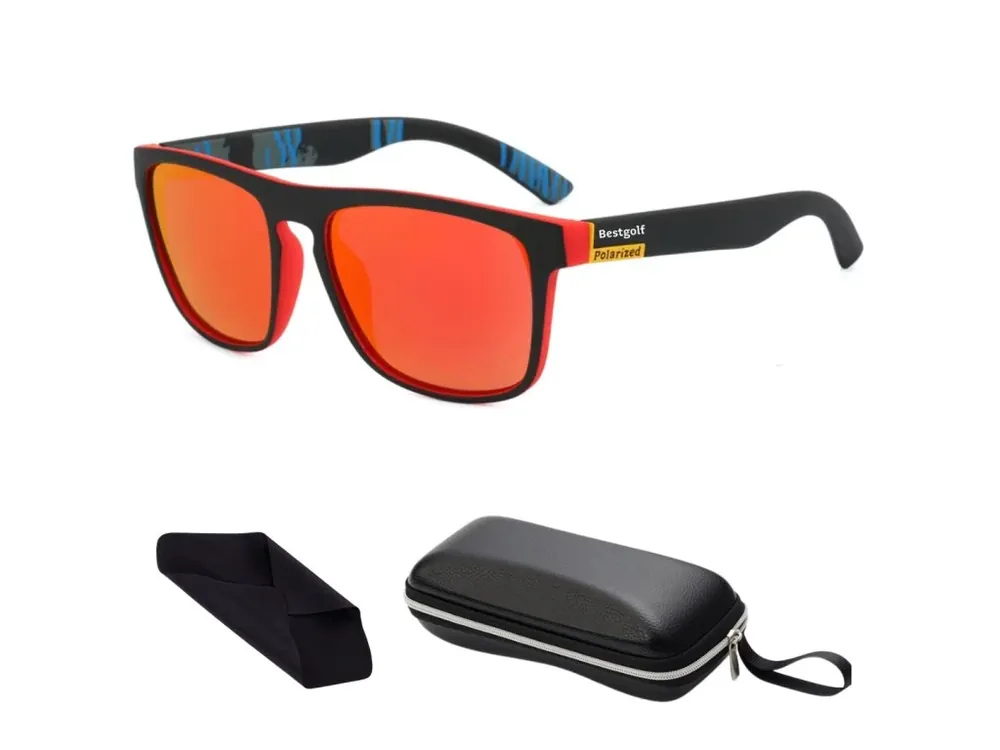 Jen Po Omezenou Doba Sluneční brýle Bestgolf Polarized červené + příslušenství