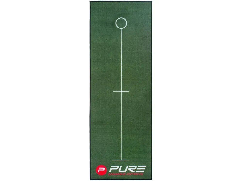 Aktuální PURE 2 Improve patovací koberec 237 x 80 cm + Golfová samolepka černá