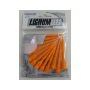 Horká Nabídka LIGNUM golfová týčka 72 mm (12 ks) - oranžová