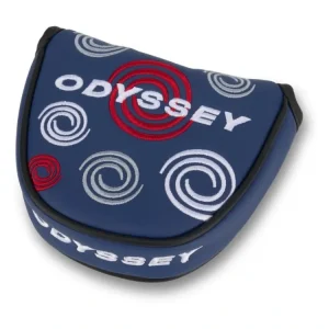 ODYSSEY Swirl headcover na putter Mallet modrý Speciální Cena