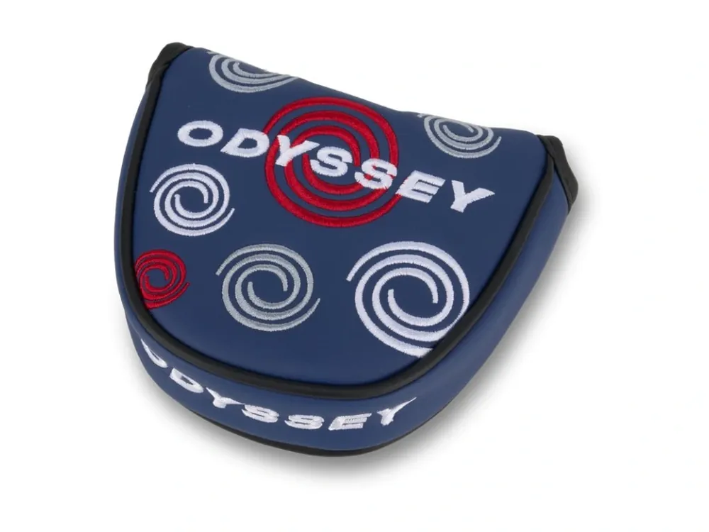 ODYSSEY Swirl headcover na putter Mallet modrý Speciální Cena