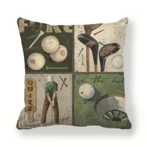 Sleva Povlak na polštář s golfovým motivem 40x40 cm