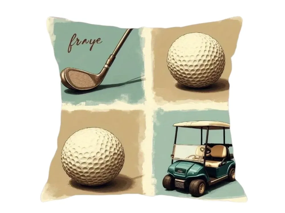 Akce Povlak na polštář s golfovým motivem