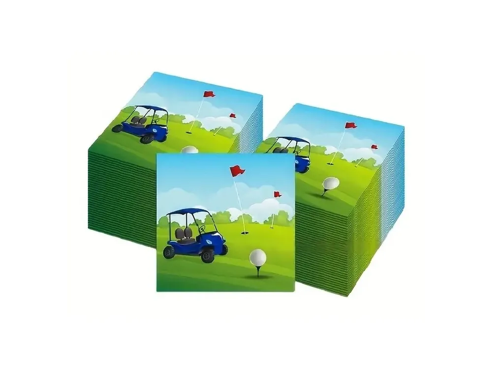 Ubrousky s golfovým motivem (20ks) Značkový