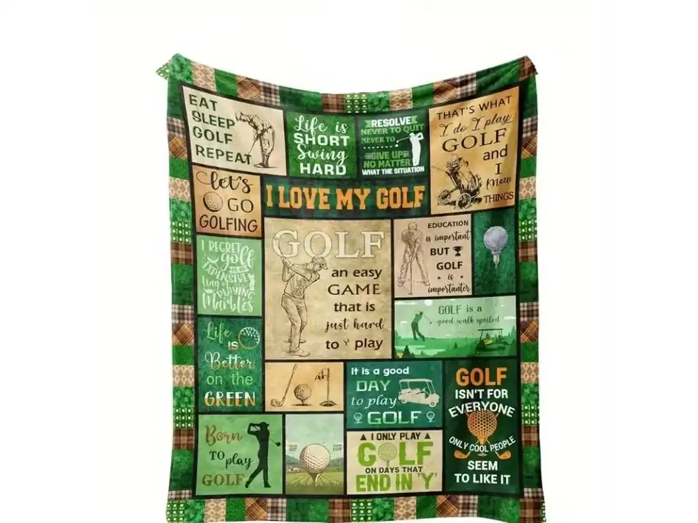 Deka s golfovým motivem 70x100 cm Objednat Nyní