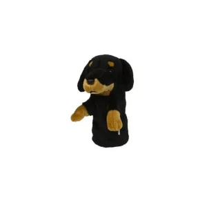 Daphnes headcover Dachshund (new style) - Jezevčík + Golfová samolepka černá Víkendová Akce
