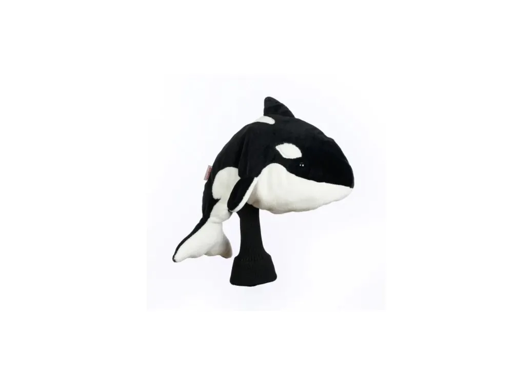 Ihned K Objednání Daphnes headcover Orca - Kosatka + Golfová samolepka černá