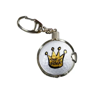 SPORTIQUES přívěšek na klíče - míček King of Golf Nejlepší Volba