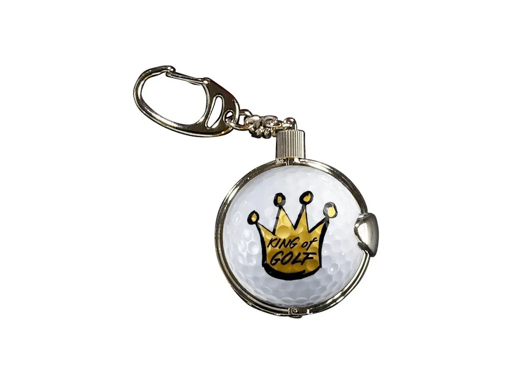 SPORTIQUES přívěšek na klíče - míček King of Golf Nejlepší Volba