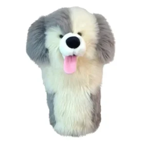 Daphnes headcover Rescue dog + Golfová samolepka černá Vrácení Zdarma