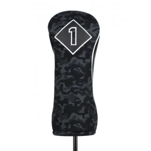 TITLEIST Leather & Cotton headcover na driver + Golfová samolepka černá Hit Sezóny