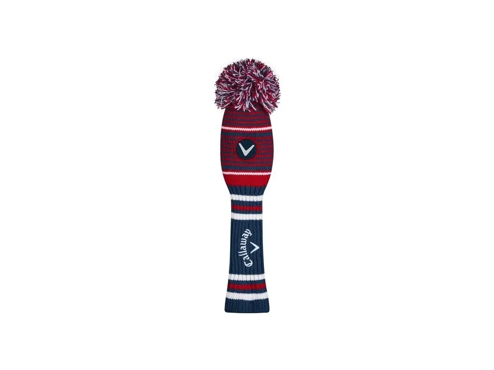 CALLAWAY Pom Pom headcover na fairwayové dřevo modro-červeno-bílý Odeslání Ihned