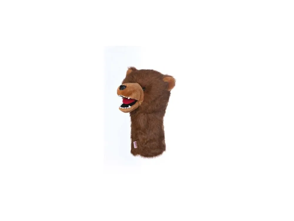 Přímo Od Výrobce Daphnes headcover Mědvěd Grizzly + Golfová samolepka černá