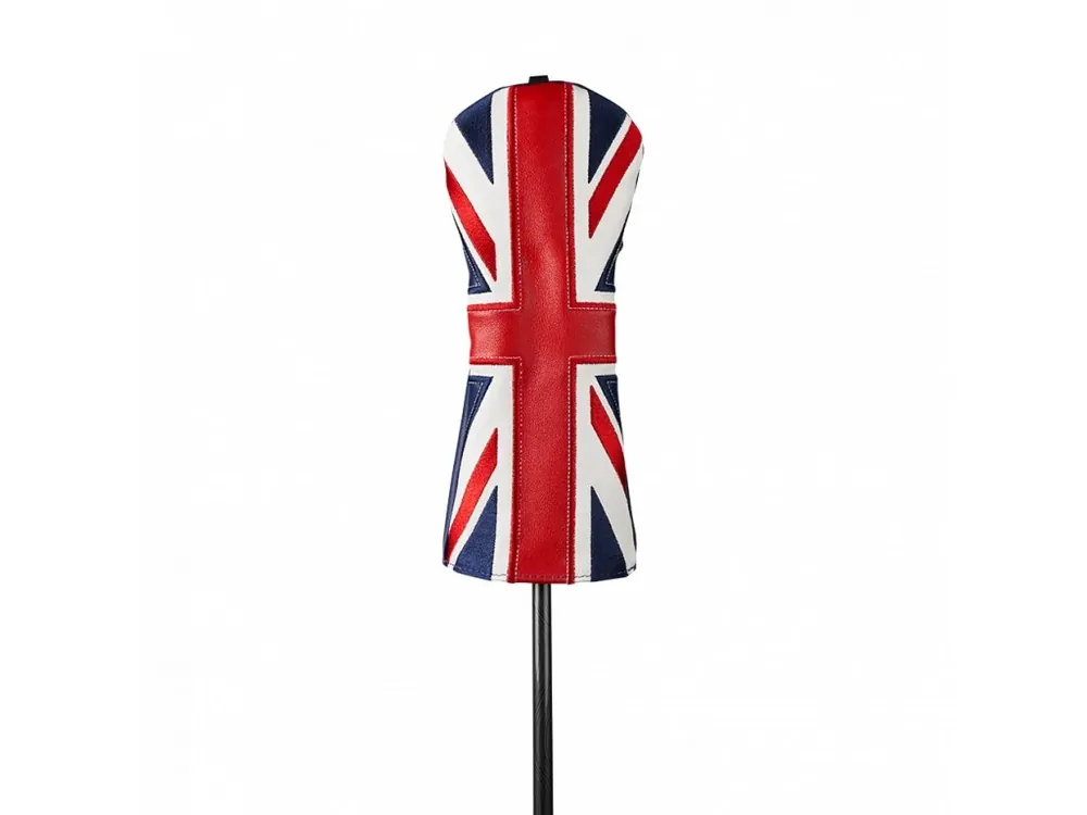 CALLAWAY Union Jack headcover na fairwayové dřevo modro-červeno-bílý + Golfová samolepka černá Víkendová Akce