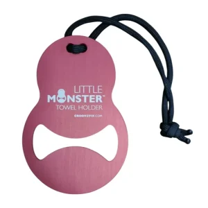 Aktuální GrooveFix Little Monster držák na ručník červený